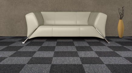 Couch on checkers
